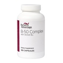 Bariatrisk fordel B-50 kompleks med aktiv B12, høy potens Supplement inneholde alle essensielle B vitaminer med Choline, Inositol og PABA - 180 greve