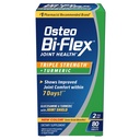 Osteo Bi-Flex Glucosamine Triple Styrke Plus Turmeric Supplement med Curcumin for felles støtte og rekkevidde av bevegelse, 40 dagers forsyning, 80 belagte tabletter, felles helse ernæringstilskudd