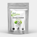 Graviola (Soursop) Økologisk fruktpulver, All-Naturlig ren Graviola Fruktpulver, Annona Muricata Guanabana (3.52 oz)