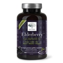Ny NORDIC Elderberry Vegansk Gummies, Sukkerfri Chewable Immune Support med vitamin C for voksne og barn 4+, ingen kunstige farger eller flavors, 60 greve (Pack of 1)