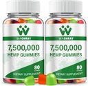 Naturlige Gummies rike på Omega og vitamin, ikke-GMO 2-Pack 81402