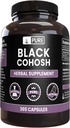 Pure Original Ingredienser Svart Cohosh (365 Kapsler) Ingen magnesium eller Rice Fillers, alltid ren, Lab Verifisert