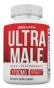 Ultra mannlige piller, Power Ultra mannlige Supplement Advanced Formula, 60 greve