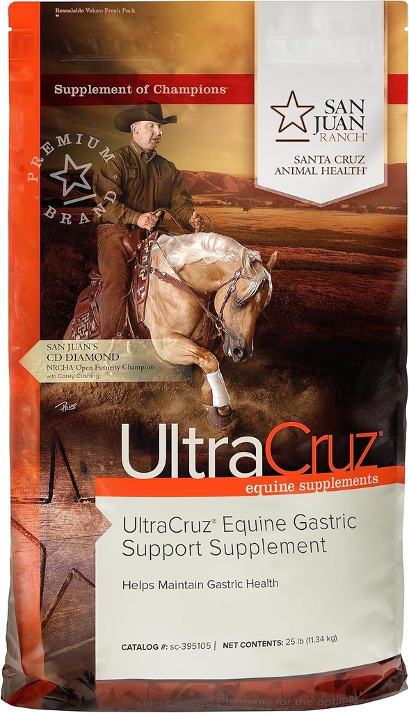UltraCruz® Equine Gastric Support Supplement for hester, 25 lb