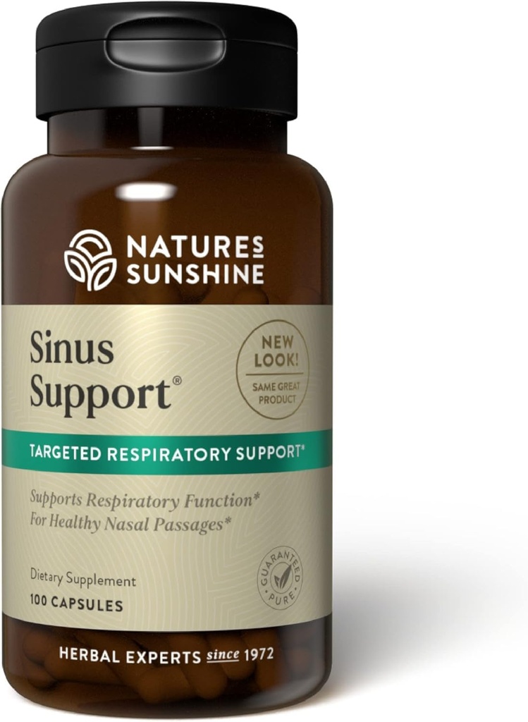 Naturens Sunshine Sinus støtte EF, 100 kapsler