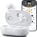 Kingwell OTC høreapparater oppladbare, Bluetooth-høreapparater for eldre med Smart App Aktiverte samtaler på iOS/Android, Autentisk lydkvalitet, 32 DSP kanal støyavbestilling