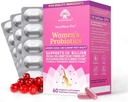 Nutricelebrity NutriFlora-Pro-probiotika for kvinner - Støtte Vaginal, urinhelse, immunsystem Distintive System Support, Cranberry Pills Supplement, 10 milliarder CFU 6 Strains (30 Caps) - 2 pakke