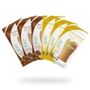 Chike High Protein Iced Kaffe Naturlig søtet prøvesett, 20 G Protein, 2 Shots Espresso, Ikke-GMO, Keto Vennlig og Glutenfri, 6 enkelt servere pakker