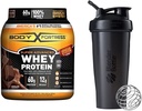 Kropp Festning Super avansert Whey Protein pulver, sjokolade (1,78 lbs) og BlenderBottle Classic Shaker Flaske (28 oz), svart