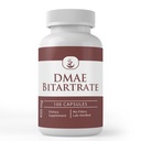 Rene opprinnelige ingredienser DMAE Bitartrat, (100 kapsler) Alltid ren, Ingen tilsetningsmidler eller fyllstoffer, Lab Verifisert