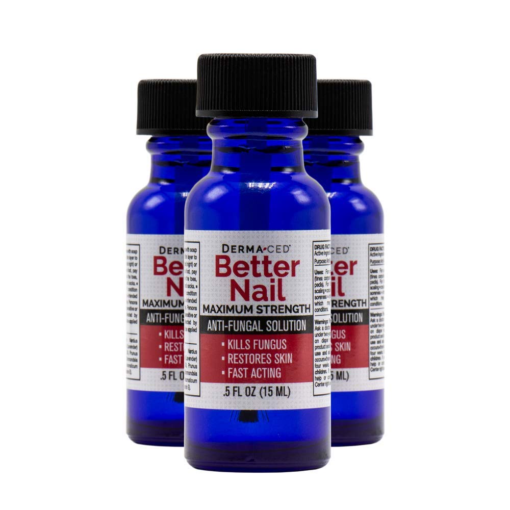 Bedre negle - Behandling for Fungus under og rundt neglen - Maks styrke 25% løsning for neglestøtte - Nail gjenoppretting løsning
