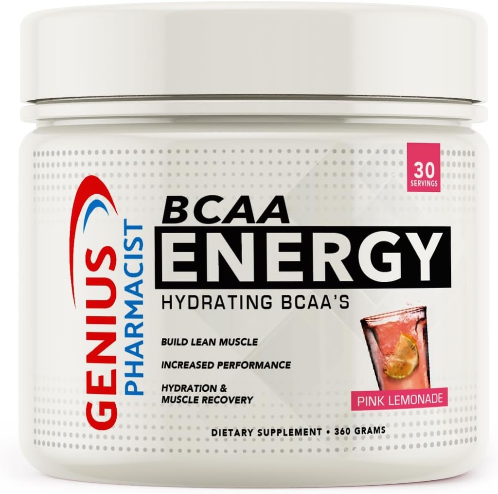 BCAA Energi Hydrating BCAA Pink Lemonade - 30 Serveringer