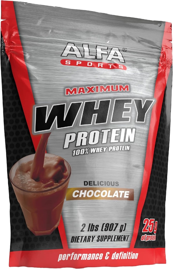 Maximun Whey sjokoladeflavor 2 Lbs 50 G protein