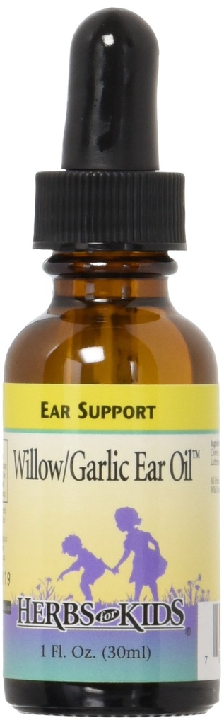 Willow/Garlic olje urter for barn 1 oz flytende