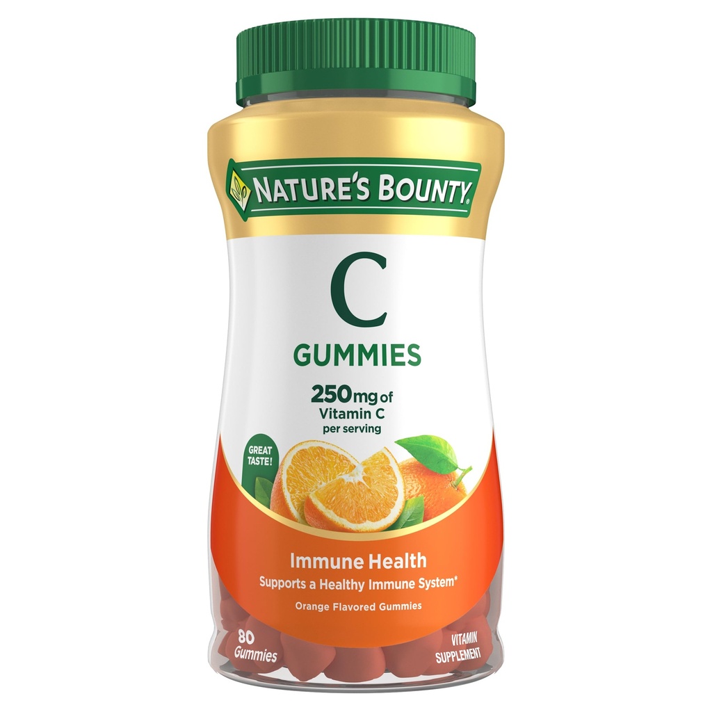 Naturens Bounty vitamin C, Orange, 80 greve