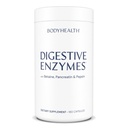 BodyHealth Digestive Enzymer Full Spectrum Digestive Support (180 caps), Betain, Pepsin, Pancreatin BPP Lastet med enzymer og probiotika, Relief for mageblåsing, Heartburn, gass, galaks