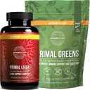 Primal Harvest Liver & Greens pulver kosttilskudd for kvinner og menn, Bundle