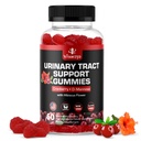 Potent Cranberry Gummies 1500mg med D Mannose - urinveistrakt helse for kvinner og menn, urinveis Flush & Bladder raskt-aktuerende støtte kosttilskudd med Hibiscus pulver, 60 greve