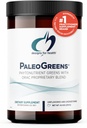 Designs for Helse PaleoGreens - Over 90% Organisk Super Grønn Shake pulver med grønnsaker, bær, enzymer + antioksidanter - Ikke-GMO Drink Mix, Usweeted + Usweeted (30 Serveringer / 270g)