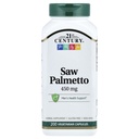 21st Century Saw Palmetto, 450 mg, 200 vegetariske kapsler