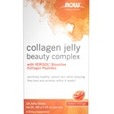NU Matløsninger, Collagen Jelly Beauty Complex, Søt oransje Flavor, 10 Jelly Sticks