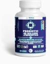 Probiotika 40 milliarder + Prebiotika MAKTREK® | Boost Immune Function & Digestive & Gut Health, BOOSTS immunsystem - Støtter til tiders dyspepsi, diarre, gass og blåsing - for kvinner og menn