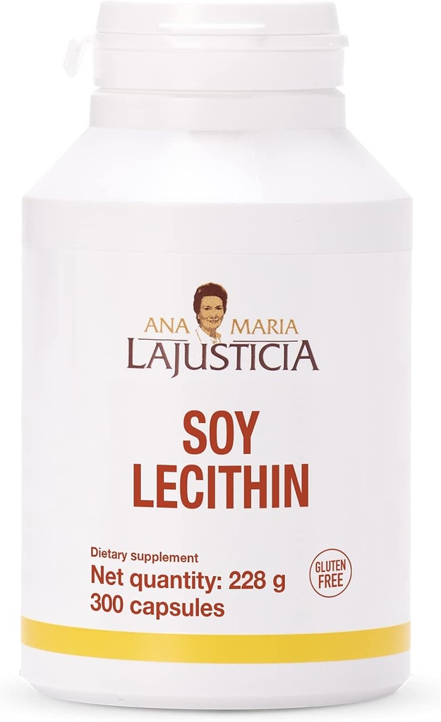 ANA MARIA LAJUSTICIA, Soy Lecithin 300 kapsler