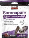 FORCE FACTOR Somnapure Myke Chews med 10 mg Melatonin, L-Theanine, Kamille, Lemon Balm, Drømme Berry Flavor, 30 myk Chews