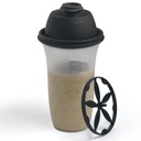 SIGNORA WARE Shaker flasker | 17-Ounce plast proteinshake flaske for måltid erstatning rister og smoothies, drikke, blanding salade kjole og sauer, margarita, og mer