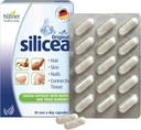 Hübner Original Silicea Gel En om dagen Kapsler for hår, hud, negler, og bindevev, ren kolloidal silica Gel formel, ingen additiver eller preservativer, 30 serveringer