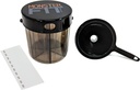 Monster Fit Supplement Medisin Pille Dispenser med Fylling Funnel og etiketter, Ekstra stor Pill Container håndtak nesten alle tillegg (Monster med Funnel)