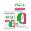 Bio K+ Kvinners Helse – Probiotiske Supplement for kvinner støtter Vaginal & Urinal Tract Health med 2 milliarder CFU 2 Strains, Vaginal Probiotika for kvinner – 30 kapsler