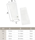 Zink-infisert Elbow ermer Bandage for barn med eksem - våt Wrap Therapy(Xsmall)