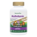 Natures Plus Animal Parade Gull Barn Multivitamin, Grape Flavor - 120 Chewable Animal Shaped Tabletter - Vegan, Glutenfri - 60 Serveringer
