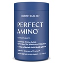 BodyHealth PerfectAmino (150 ct) lett å svelge tabletter, essensielle aminosyrer Supplement med BCAA, Vegansk Protein for pre/post trening og muskel gjenoppretting med lysin, Tryptofan, leucin, metionin