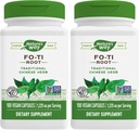 Naturens vei Fo-Ti Root, Tradisjonell kinesisk urt, 1,220 mg per servering, 100 kapsler (pakke med 2)