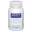 Rene innkapslinger jodin - Supplement til å støtte Thyroid og bidra til å opprettholde sunn cellulær metabolisme - med Premium Kalium jodid - 120 kapsler