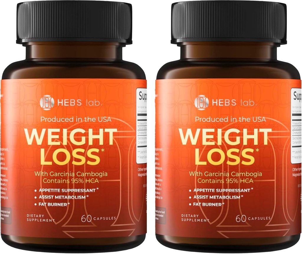 Garcinia Cambogia piller laget i Norge - 120 kapsler (pakke med 2)