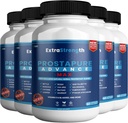 ProstaPure Advance Max ekstra styrke prostate helsestøtte supplement, så Palmetto, Vegan, ikke-GMO, glutenfri – 300 kapsler (5 pakke)