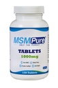 KALA Helse MSMPure MSM-tabletter – 1000 mg US-Made MSM per tablett for felles helse, hudutseende, hår og neglestøtte – belagt for enkel svelging, smaksfri – 120 greve