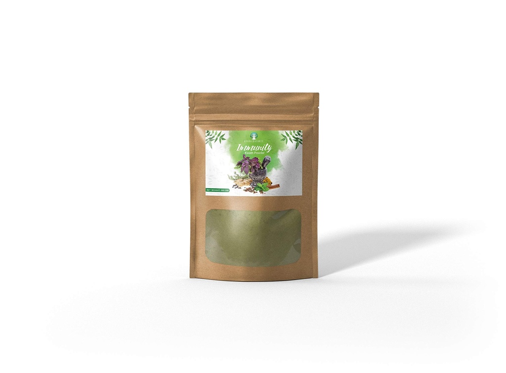 Immunitet Kwath 100 Gm med naturlige urter Giloy Ashwagandha Mulethi, Kadha, Kaadha 100 Gm