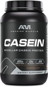 Amazing Muskel Casein Protein pulver | Sjokolade Flavor | 25 G Protein | 2 Lb (907 G) | Ikke-GMO |