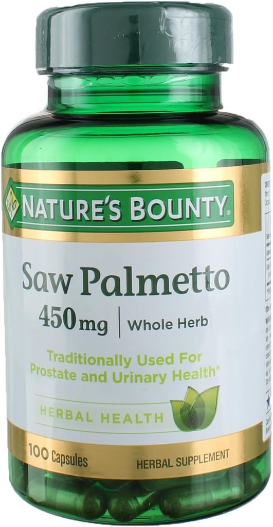 Naturens Bounty så Palmetto 450 mg 100 kapsler