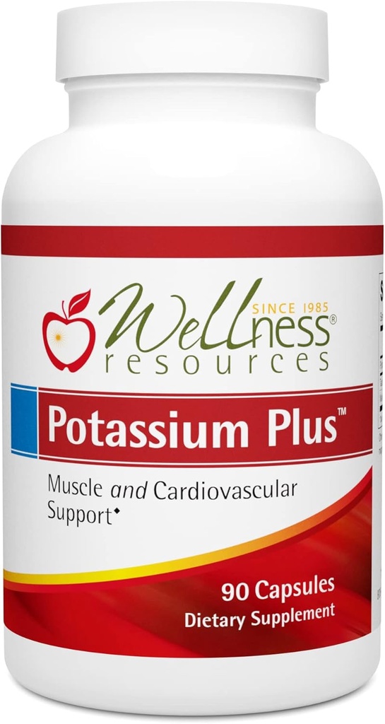 Kalium Plus med Taurin og Malic Acid (90 kapsler)