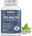 NuBest Areds 2 Øyevitaminer med Beta Caroten Carrot pulver, 20 mg Lutein, 4 mg Zeaxanthin, Bilbær, Grapefrø, BioPerine, B-Complex, Multivitamin for Eye Health