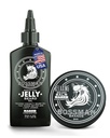 Bossman Beard olje Jelly og avslappende Beard Balm Combo-Nake Sent