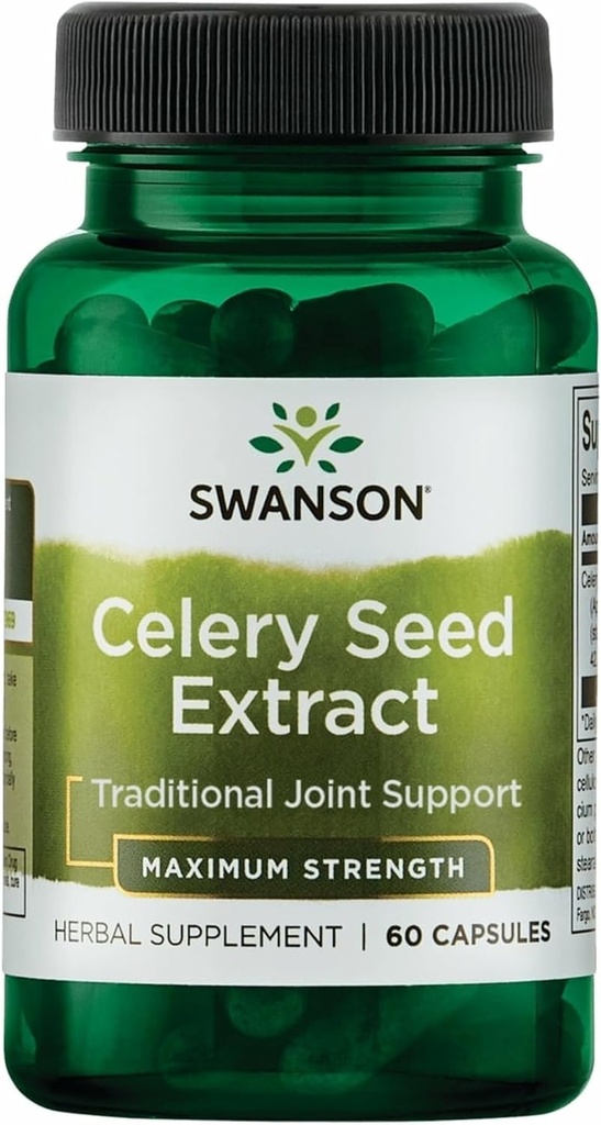Swanson Superior urter-selfrø ekstrakt - maksimal styrke - 150 mg 60 kapsler