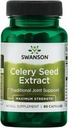 Swanson Superior urter-selfrø ekstrakt - maksimal styrke - 150 mg 60 kapsler