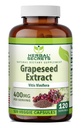 Herbal Secrets Grapefrø Ekstrakt 400 mg 120 Veggie kapsler Supplement - Ikke-GMO - Glutenfri