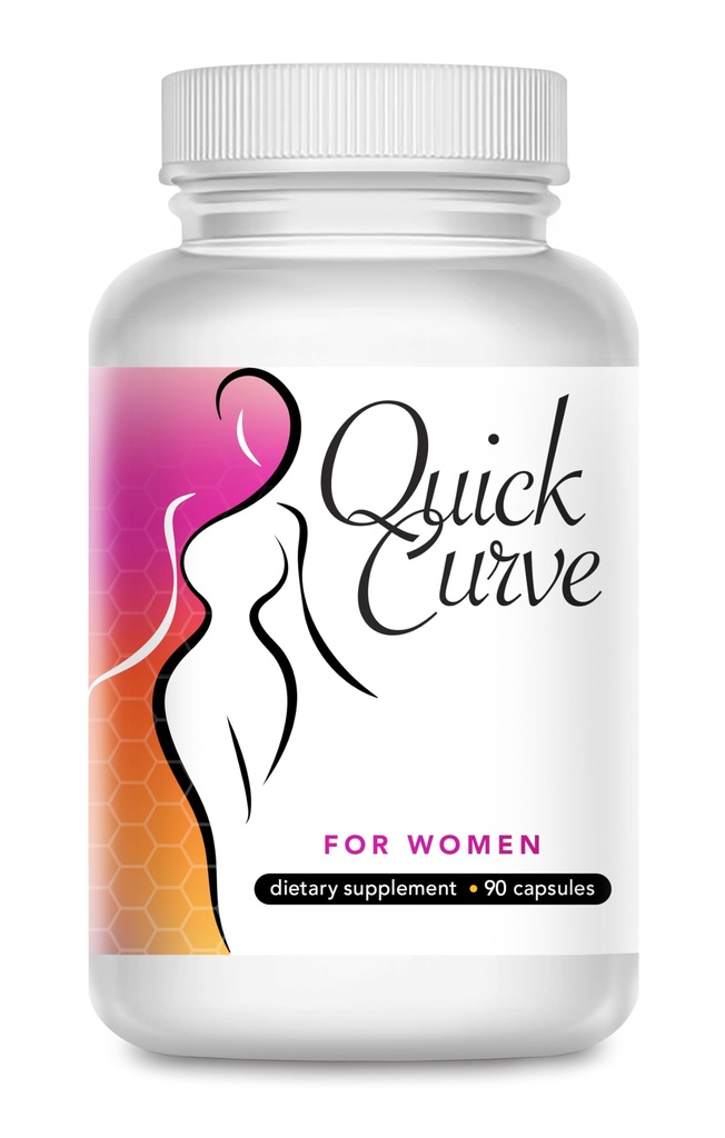 Quick Curve – Kvinnelig kurveforsterkning Supplement for Fullere HIPS, Thighs og Bust – Hormonal Balance, hud elastisitet, og kroppen Sculpting Support – Naturlig formel for tillit og resultater